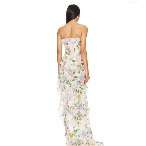 Elliatt Floral Maxi Dress - Multicolor - Picture 3 of 12